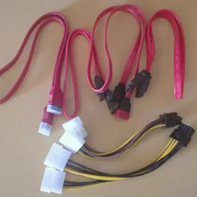 SATA 4 штуки 6 Pin и 8 Pin