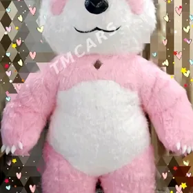 Satlyk Rozowy panda aýy mişka