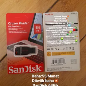 Sandisk fleşka 64 Gb