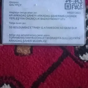 şahadatnama tapyldy