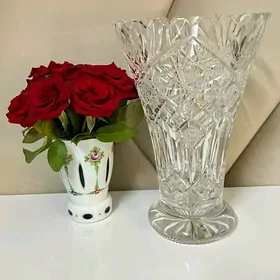 ХРУСТАЛЬНАЯ ВАЗА ЧЕХИЯ