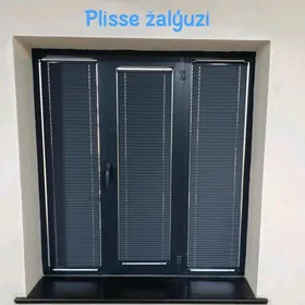 Plisse žalyuzi jalýuži, zalýuz