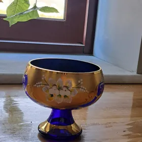 Чешская Ваза стекло