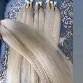 saç blond блонд 80 см