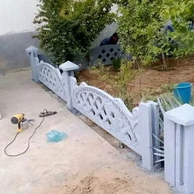 Beton zabor