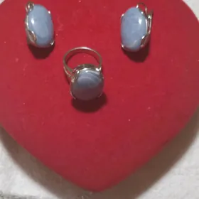 кольцо и серьги