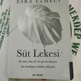kitap süt lekesi