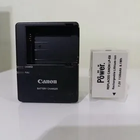 Canon zaryadnik+batarey
