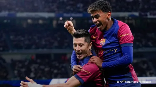 UEFA Lewandowski bilen Ýamala doping-gözegçilik düzgünlerini bozandygy üçin jerime saldy