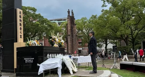 Türkmenistan Hirosima we Nagasakiniň atom ýaragy bilen bombalanmagynyň ýatlama çärelerine gatnaşdy