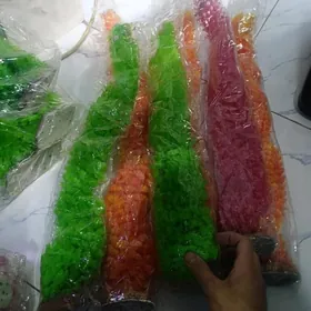 dekor otlar akwaryum ucin
