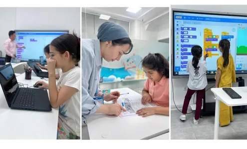 CuriooKids bilim merkezi çagada döredijilikli pikirlenmek, telekeçilik we durmuş endiklerini ösdürýär