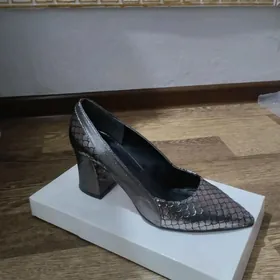 туфли темно серые