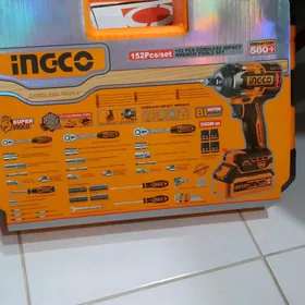 INGCO KAPLEKIT NABOR 152Pcs