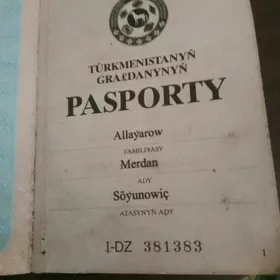 pasport tapyldy