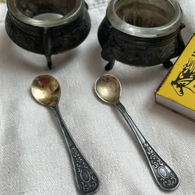 солонки мельхиор