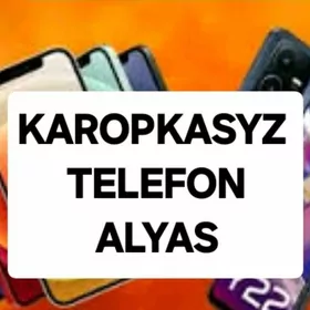Karopkasyz telefon alyas