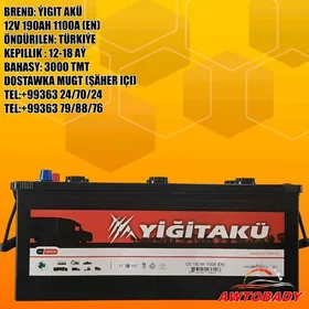 Akumulýator ÝIGIT AKÜ 12V190AH