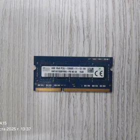 Noutbuk ram ddr3 4gb