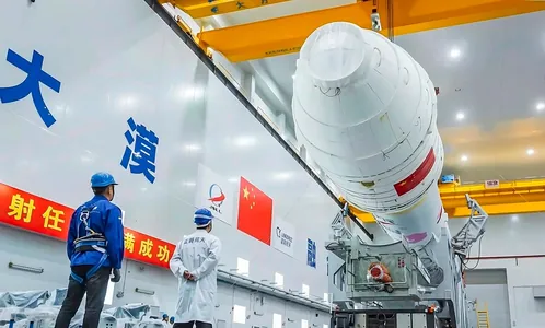 Китайская ракета-носитель на метановом топливе потерпела аварию при испытаниях