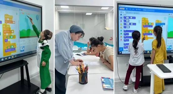Çagany näme üçin CuriooKids-e bermeli? Okuw merkeziniň aýratynlyklary