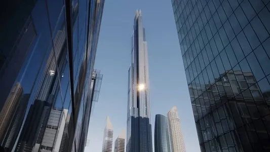Dubaýda dünýäde ikinji iň beýik bina bolan "Burj-Aziziniň" taslamasynyň jikme-jiklikleri mälim edildi