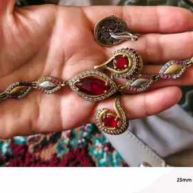 Braslet ýüzük komplekt