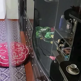 стеклянный дверь согнутый
