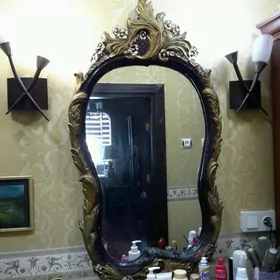 зеркало, тумба
