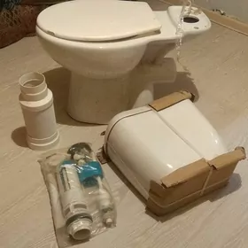 Новый унитаз