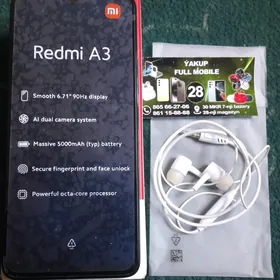 Redmi A3 Ram4 pam 128.
