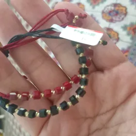 gyzyl monjukly braslet