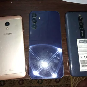 Samsung A 15, redmi8,6, meizu