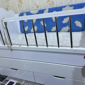 манежка детская кровать