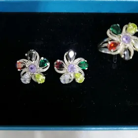 kümüş  kamplekt  серебро
