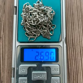 KUMUS KÜMÜŞ СЕРЕБРО ЦЕПОЧКА