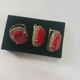 Серебряный комплект