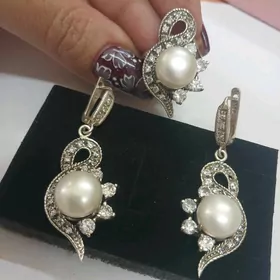 Серебряный комплект