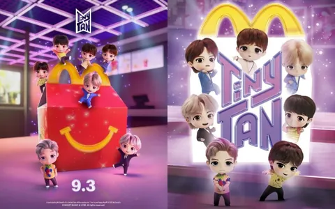 McDonald's BTS topary bilen bilelikdäki taslamany hödürledi