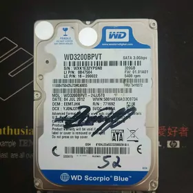 Žostki disk WD 320GB