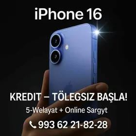 IPhone 16 Tolegsiz Kredit Al