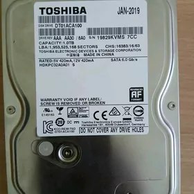 Žostkiý disk Toshiba 1.0 t