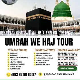 Haj umre zyýaraty