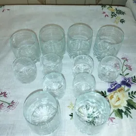 Стаканы  банки хлебница
