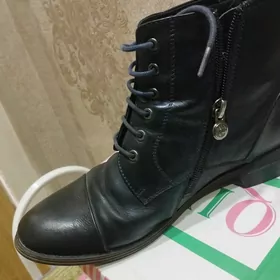 полусапожки кожаные