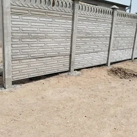 beton zabor