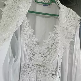 Пеньюар с халатом