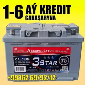 GARAŞARYNA❗Akum 3 STAR 12V 75A