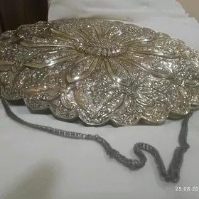 Kumus серебрни зеркало