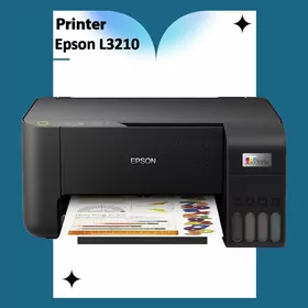  Epson L 3210 bilen ähli zat bir ýerde!